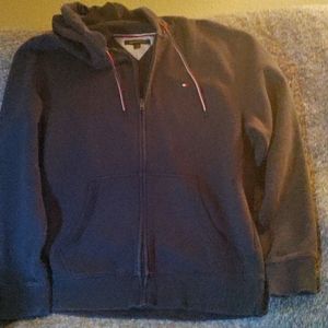 Men's dark blue Large hoodie